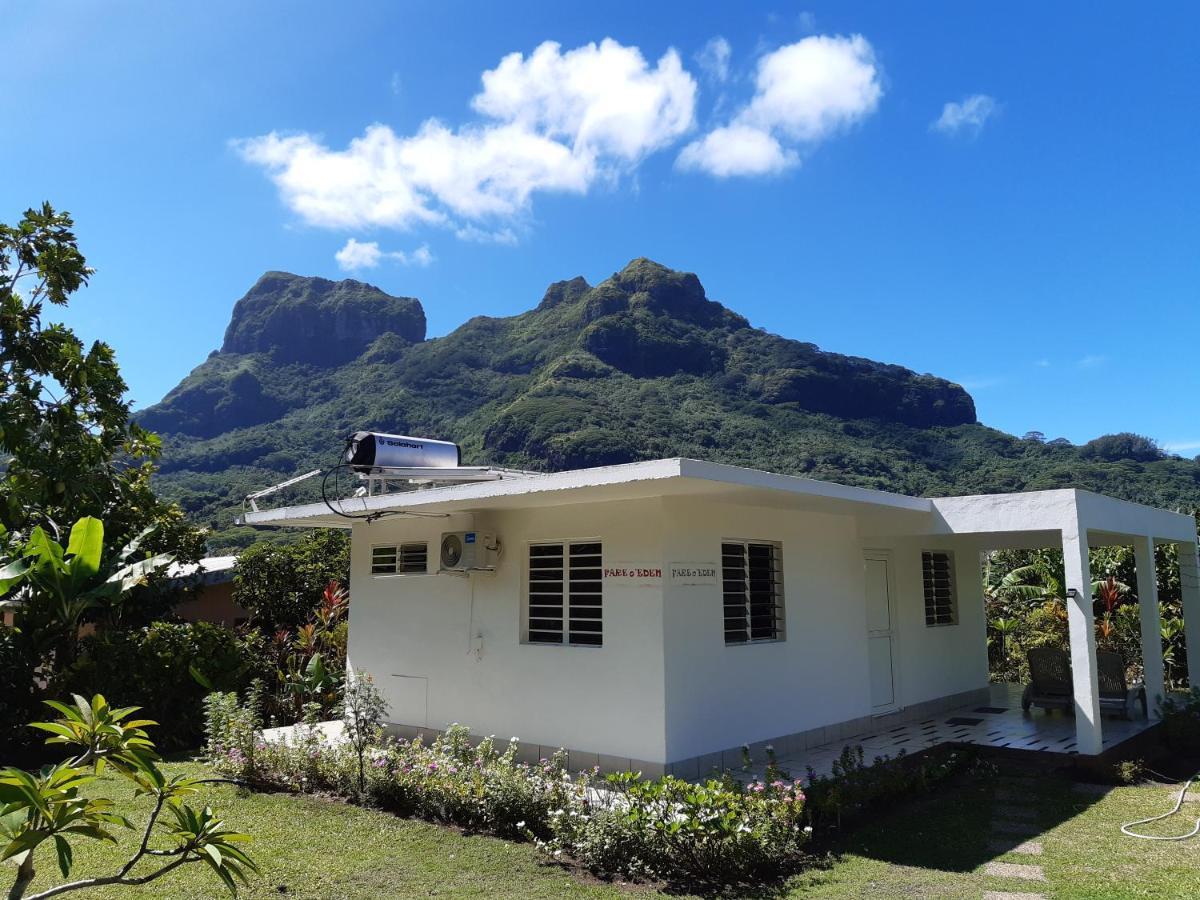 Fare o'Eden Villa Bora Bora Dış mekan fotoğraf